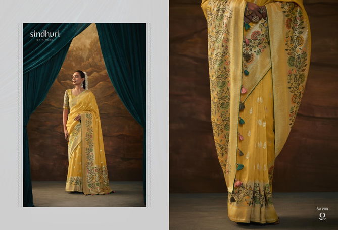 Sindhuri Sakhi By Kimora Paithani Wedding Sarees Catalog